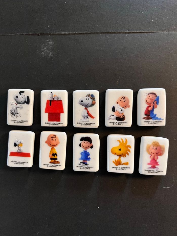 Collection fèves snoopy