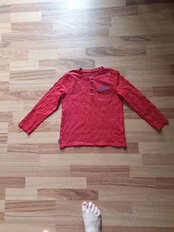 tee shirt col tunisien 8 ans sergent major