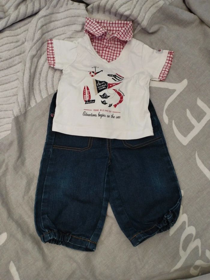 Jean + tee shirt - photo numéro 2