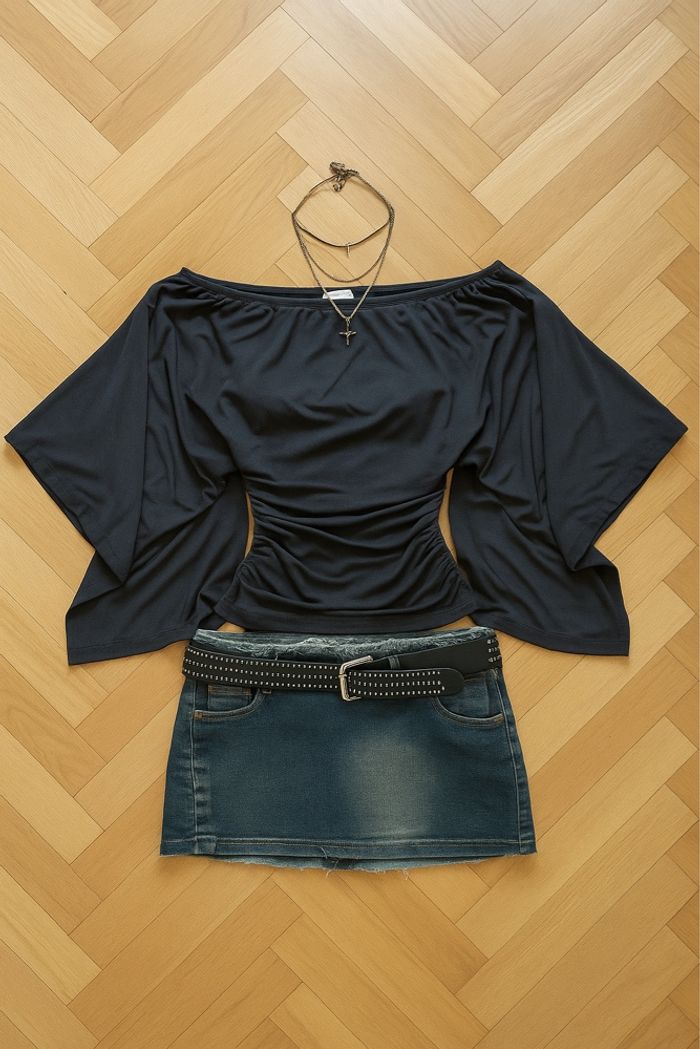 Top sexy à épaules dénudé et taille cintré pour femme en taille M