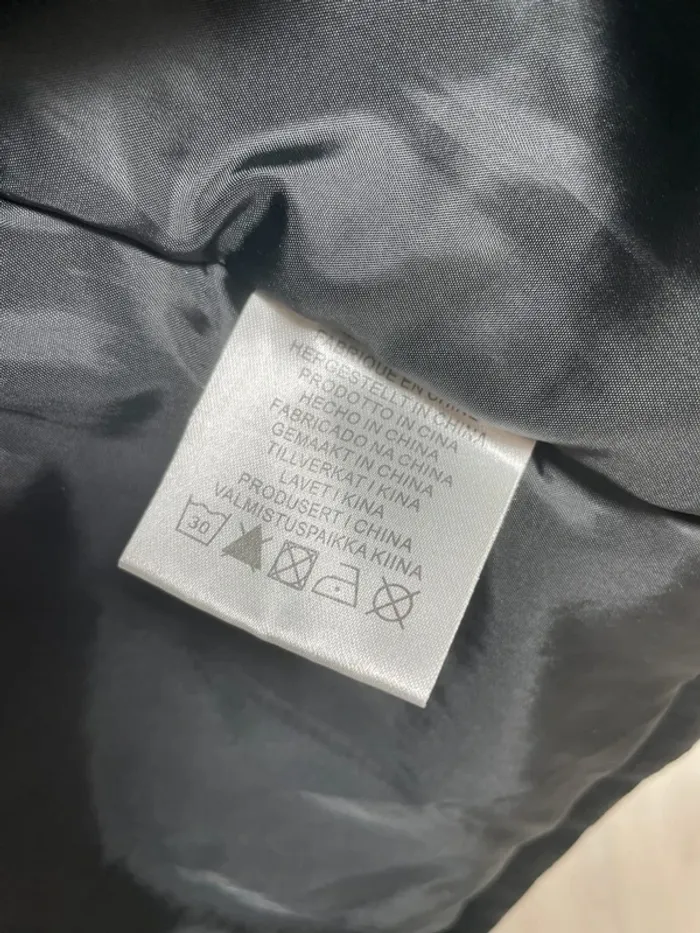 Rip Curl Y2K black zip hood jacket manteau blouson noir Mens L - photo numéro 17