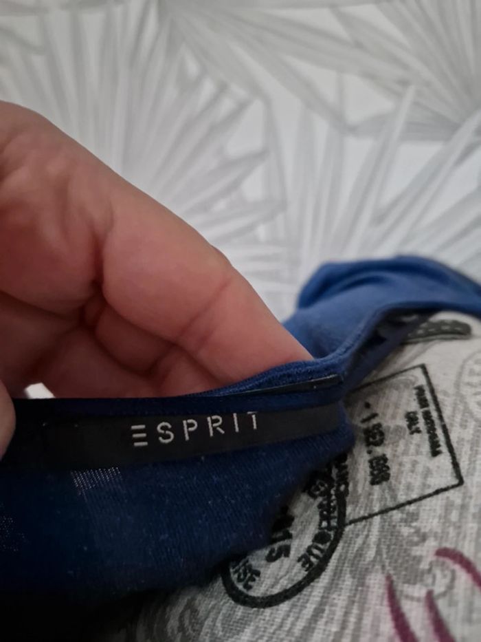 Jolie blouse manches courtes Esprit taille 36 - photo numéro 5