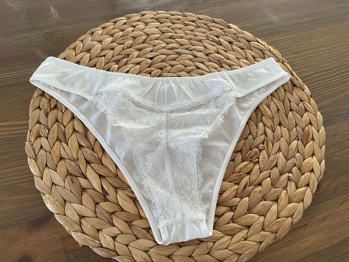 Tanga blanc Etam