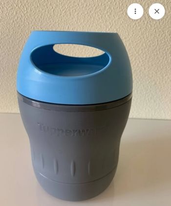 Tupperware lunch box boite ronde isotherme 500 ml