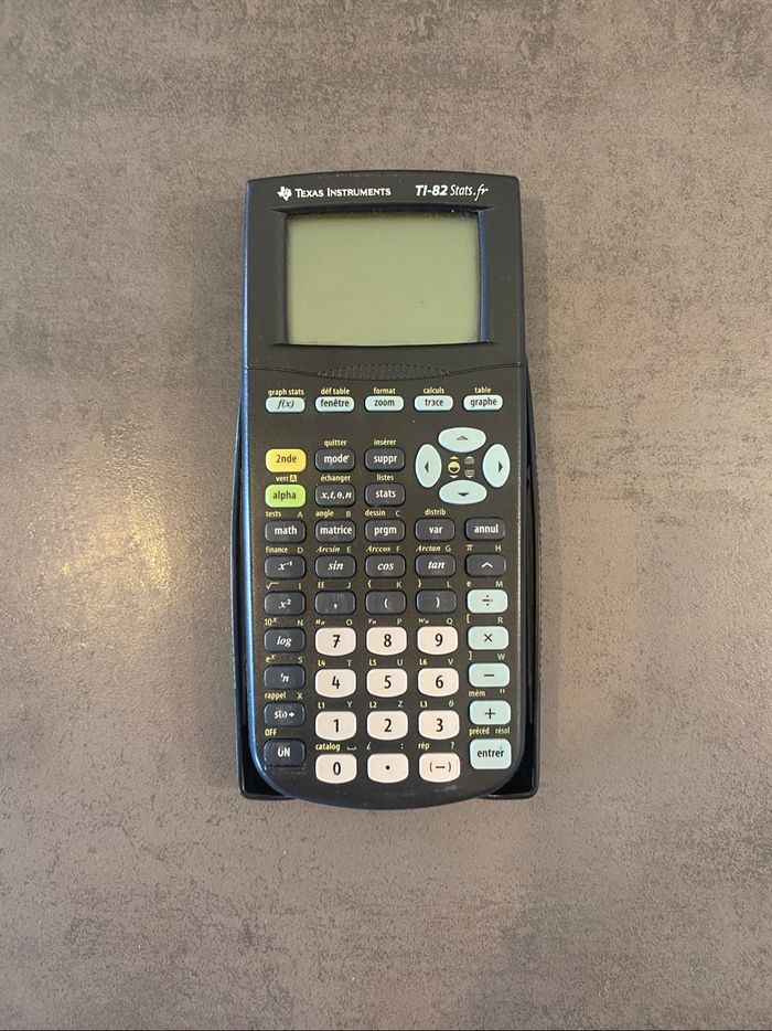 Calculatrice texas instruments