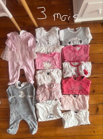 Lot vêtements 3 mois