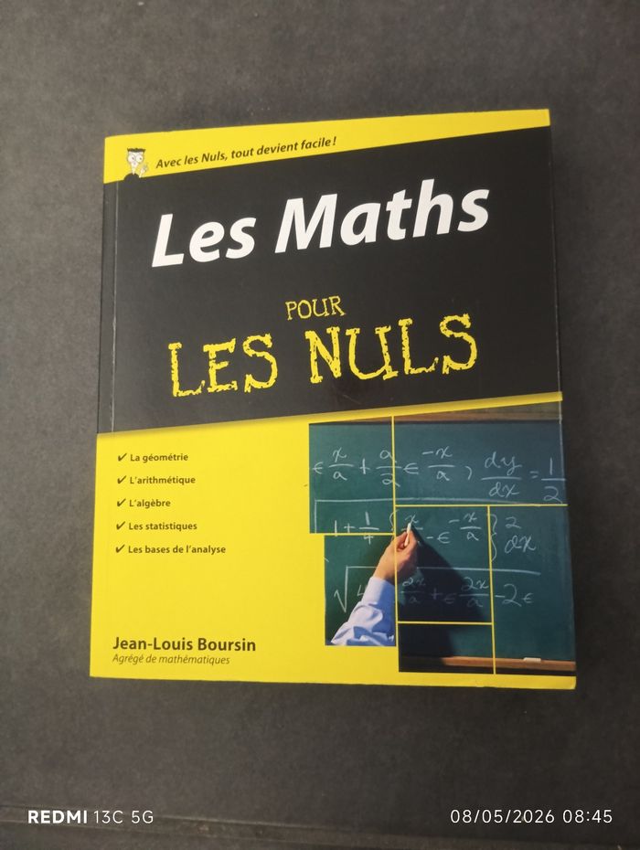 Les maths pour les nuls - photo numéro 1