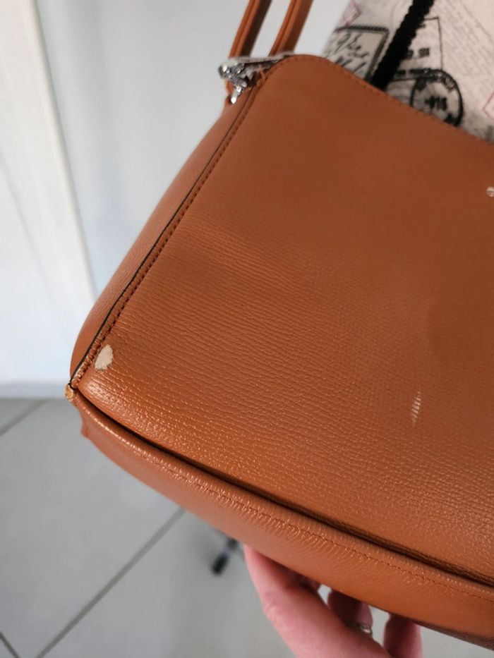 Très Joli sac à main de marque Gallantry et de couleur marron - photo numéro 3