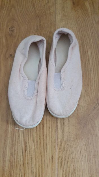 chaussons de danse rose taille 27