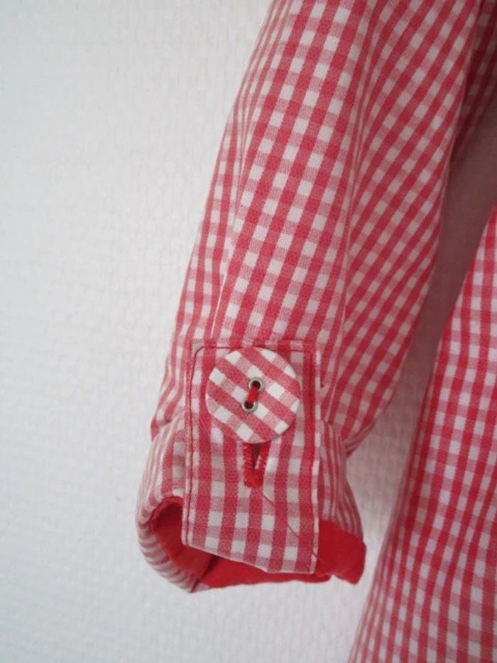 Imperméable vichy rouge Marèse 23 mois TBE - photo numéro 5