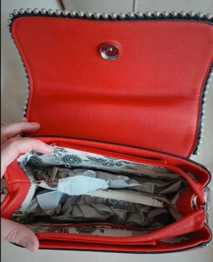 Sac à main rouge - photo numéro 4