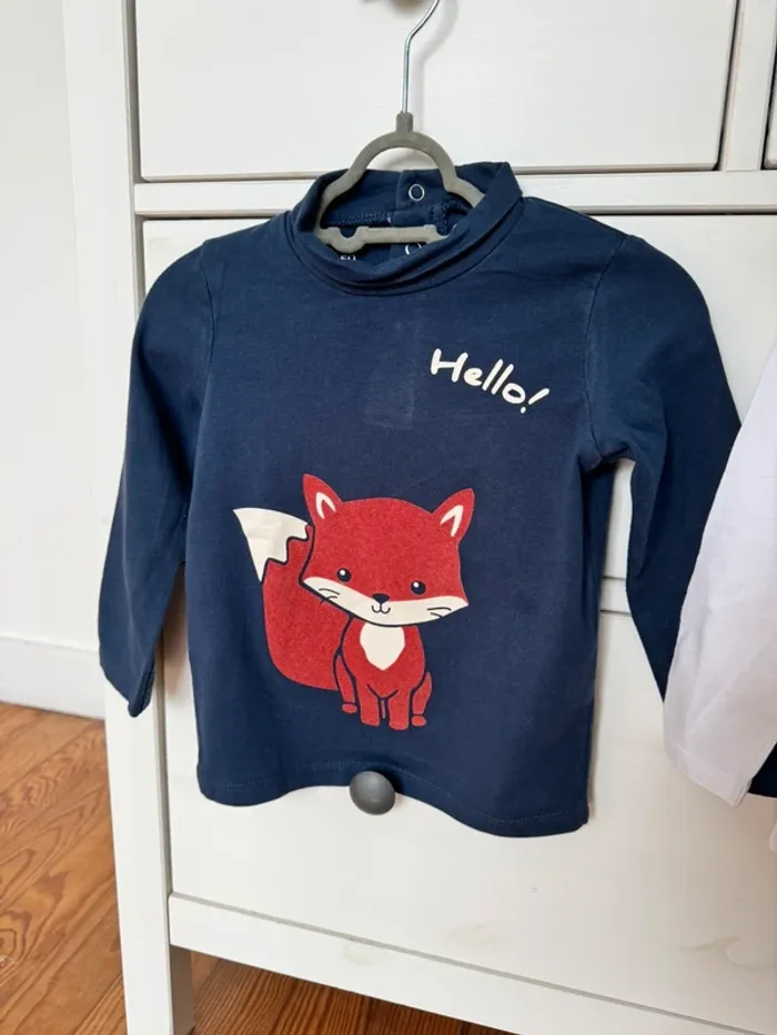 T-shirt manches longues || Inextenso || 24 mois - photo numéro 4