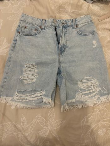 Short en jeans