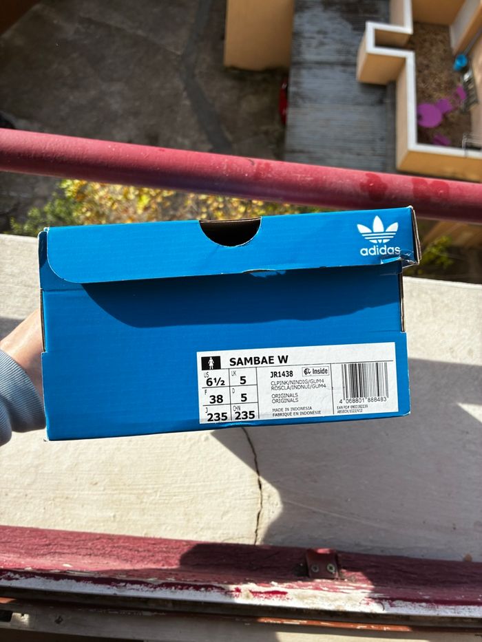 Adidas Samba Clear Pink/Night Indigo/Gum - Taille 38 - Neuves - photo numéro 5