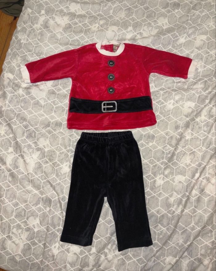 Pyjama Noël boîte à malice taille 6 mois