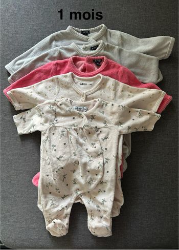 Lots pyjamas velours et légers