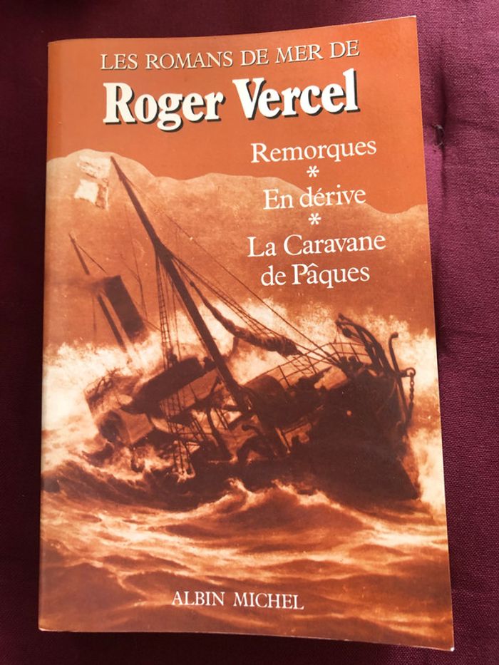 Livre "Les romans de la mer de Roger Vercel"