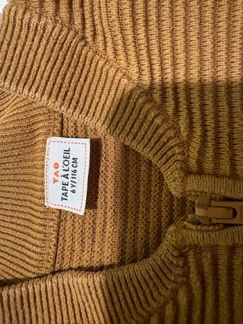 Gilet marron 