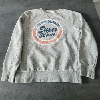 Sweat gris 14 ans Super slam
