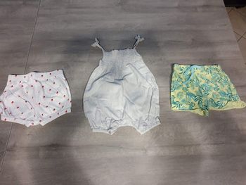 Lot combi et short