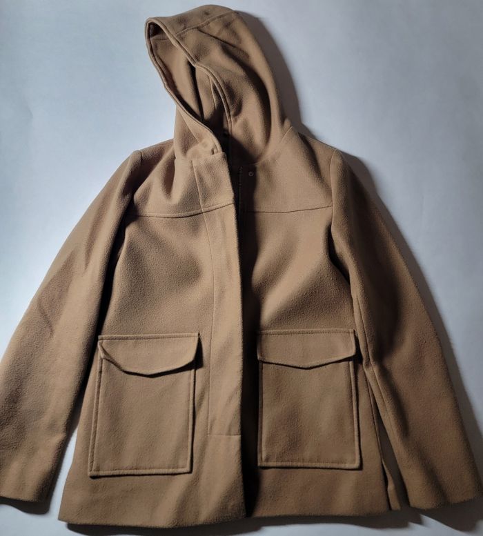Caban marron/beige taille 32 - photo numéro 2
