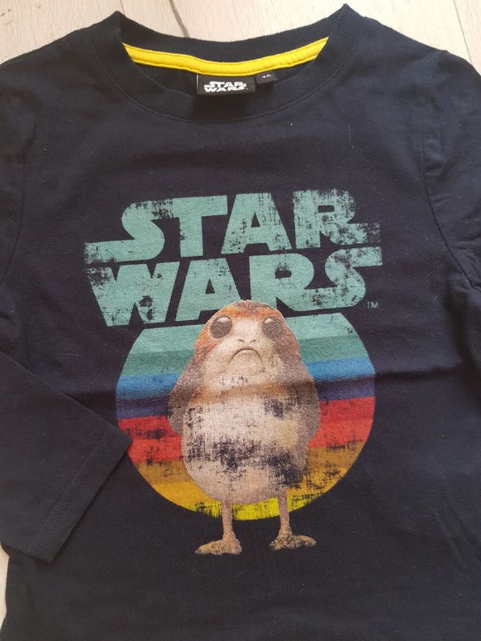 Lot de 3 tee shirts manches longues garçon 4ans - photo numéro 3