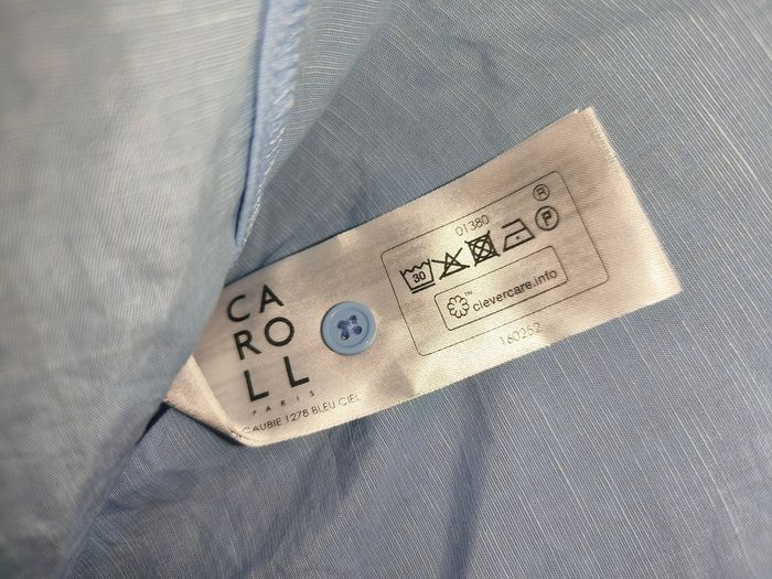 Blouse légère brodée ajourée aux manches 34 xs - photo numéro 6