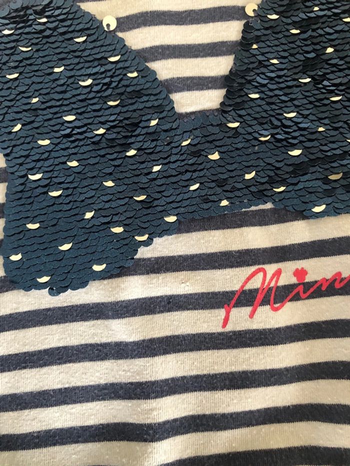 Lot 2 robes fille 8-9 ans Minnie et original marines - photo numéro 4