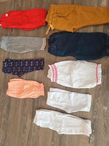 Lot pantalons / legging 9 mois