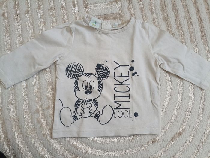 T-shirt manches longues Mickey