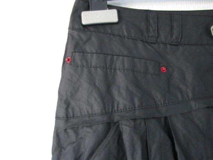 Jupe noire toile enduite Voodoo 36 TBE - photo numéro 7