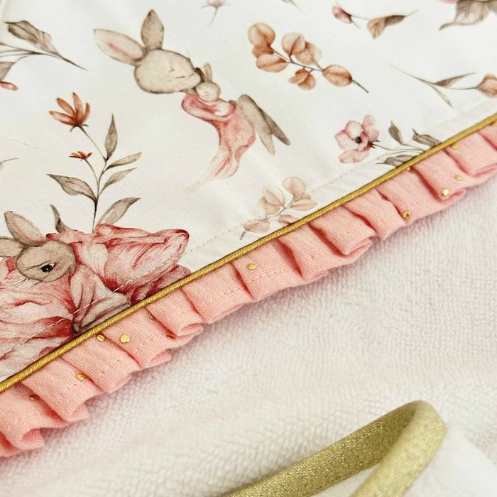 cape de bain lapin rose - photo numéro 5