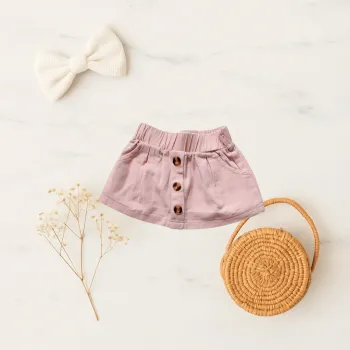 Jupe rose pâle bébé fille Shein 6-9 mois