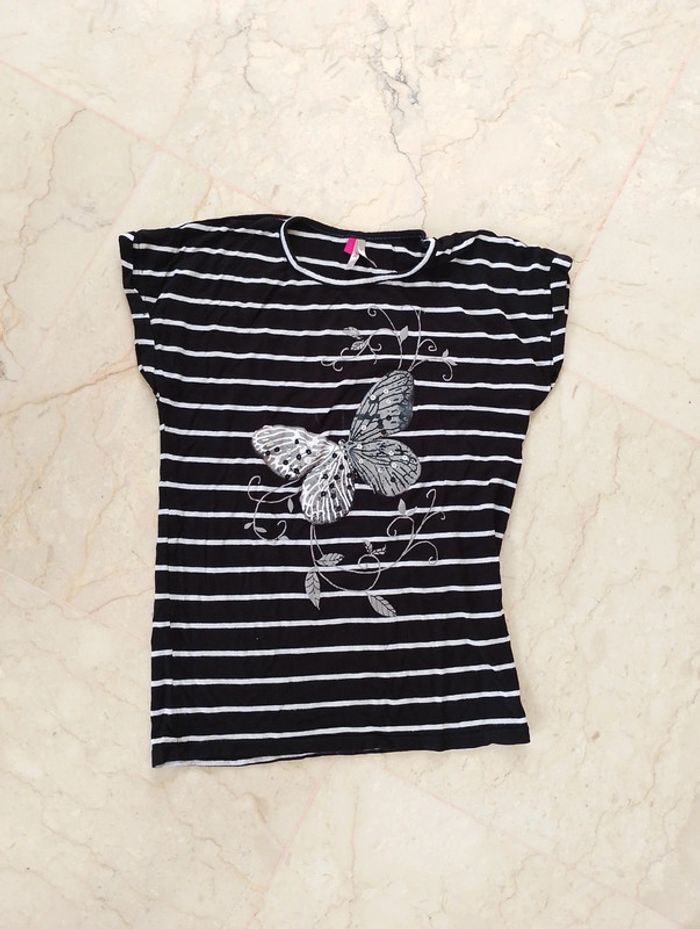 #manu_7896fille12ans t shirt manches courtes