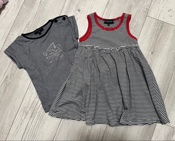Lot robe + tee-shirt armor lux 4ans