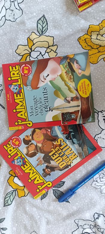 Lot de 2 J'aime lire  neufs