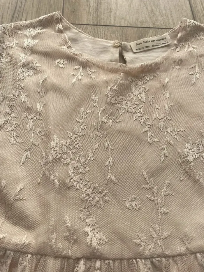 Robe dentelle Zara - photo numéro 3