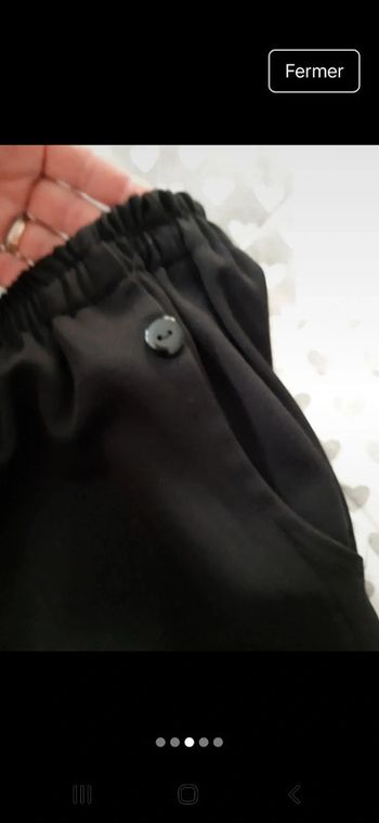 Pantalon noir 34