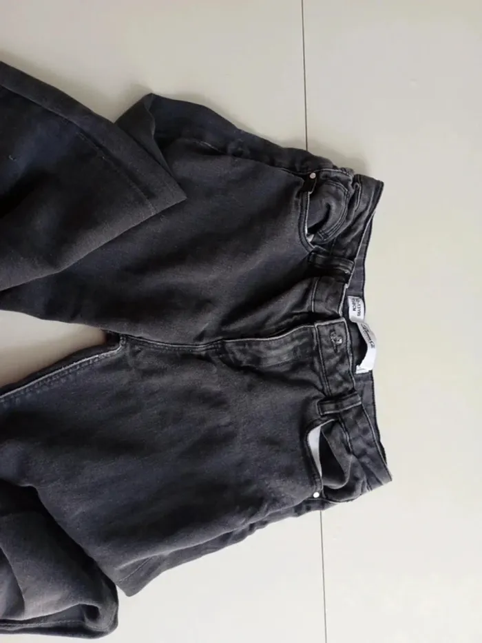 Jean 12-13 ans denim co noir - photo numéro 3