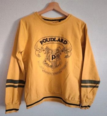 Sweat femme S Harry Potter – Poudlard – jaune – très bon état