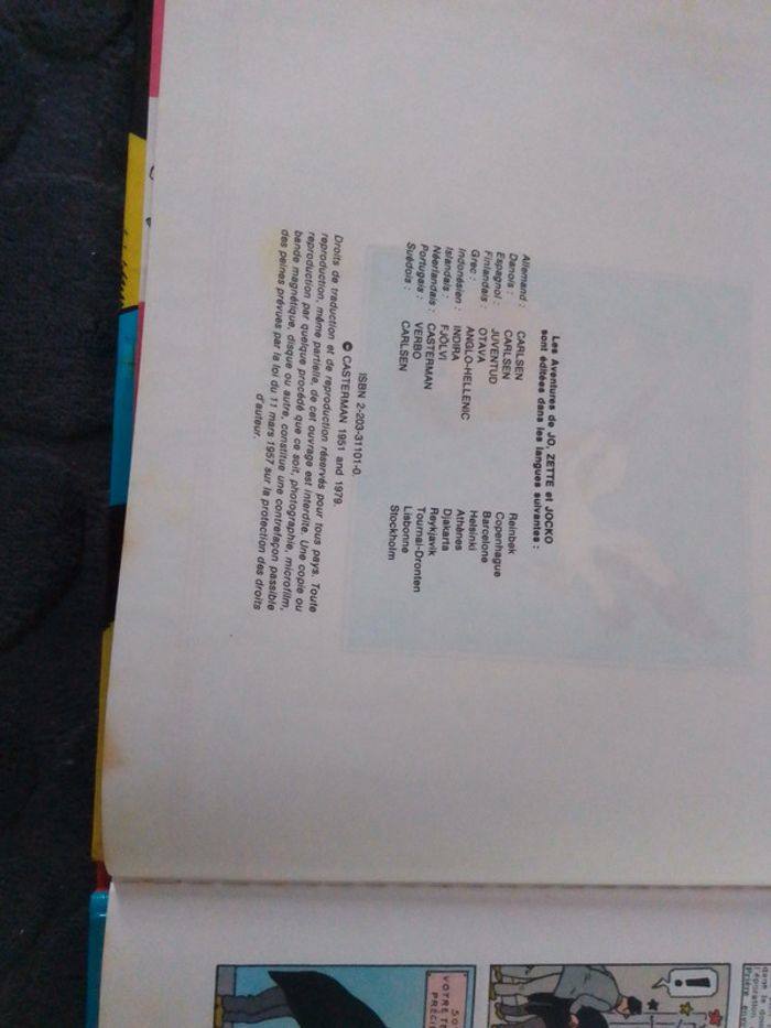 Bd les aventures de JO zette et jocko - photo numéro 5