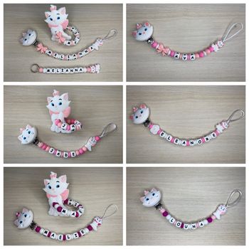 Attache tétine personnalisée 