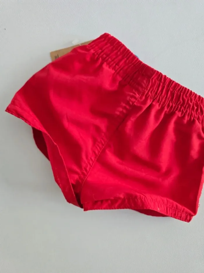 Short de bain rouge 6 mois - photo numéro 3