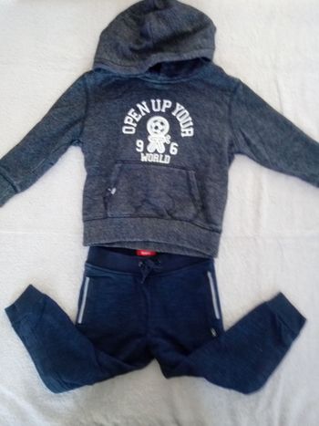 Sweat + pantalon de jogging Okaïdi 3 ans (réf interne B9)(familleac72)