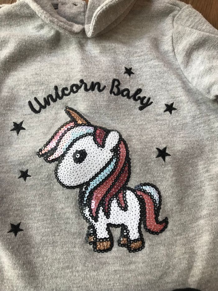 Ensemble licorne 3mois - photo numéro 2