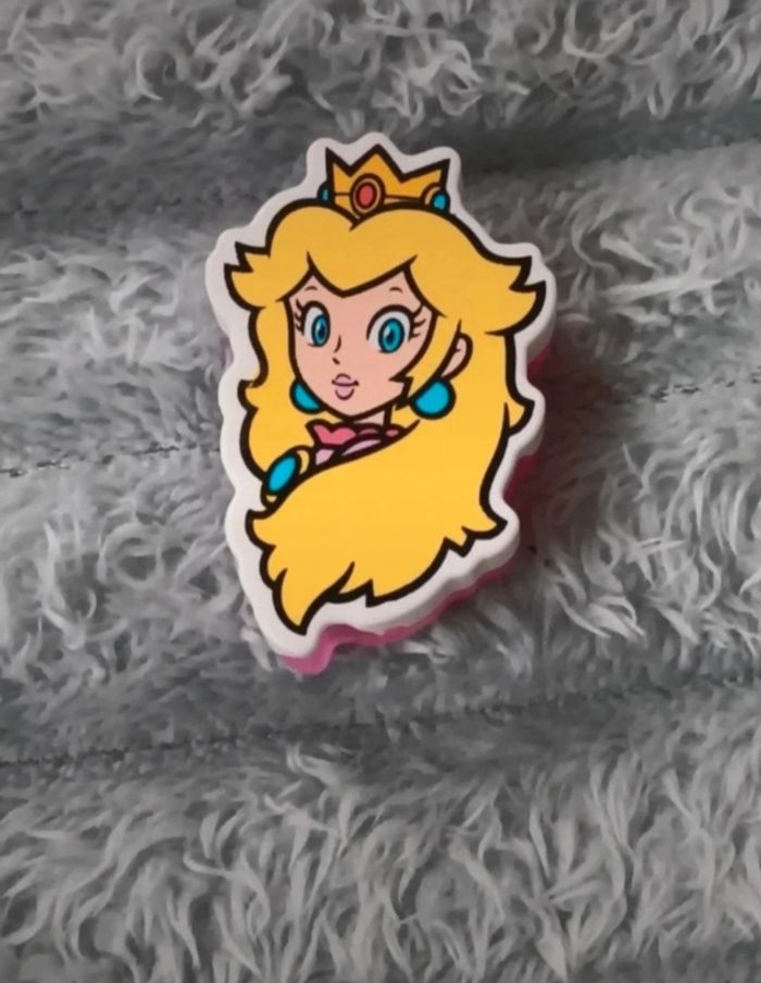 Décoration stylo princesse peach Mario kinder