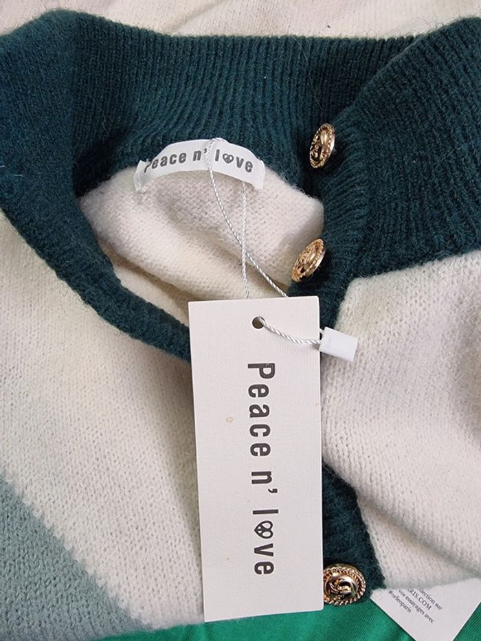 Peace n' Love pull col montant * Taille M/L * - photo numéro 6