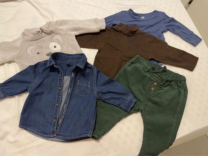 Lot vêtements bébé garçon 3/6 mois
