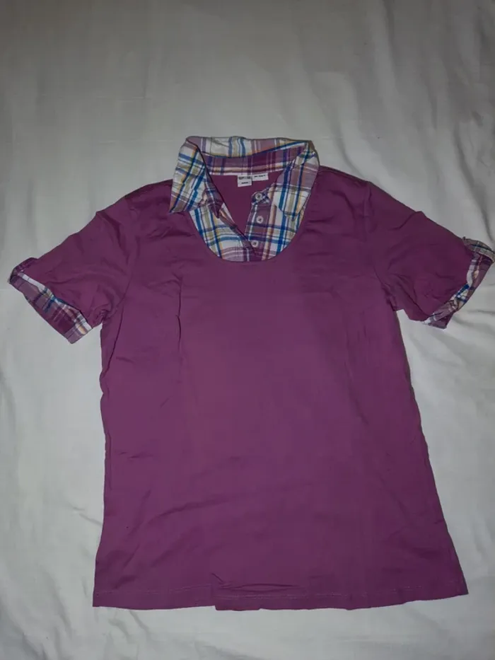Polo violet vintage