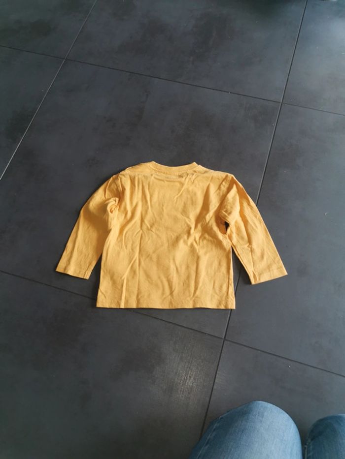 Tee-shirt manches longues état neuf Disney baby Mickey 18 mois - photo numéro 4